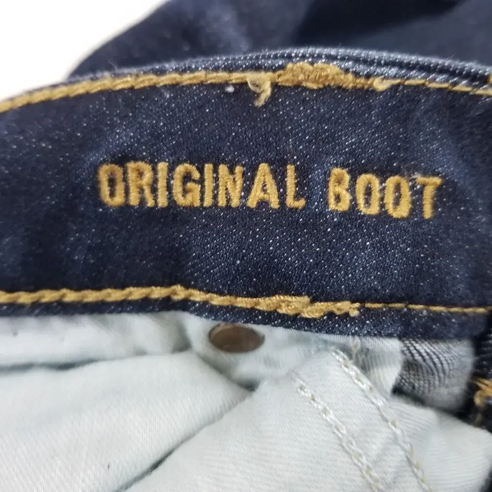 American Eagle Outfitters Jeans Mens 36x32 Blue Original Boot 360 Extreme Flex